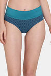 Zivame Anti-Microbial High Rise Full Coverage Tummy Tucker Hipster Panty (Pack of 2) - Multicolor — thumbnail 6